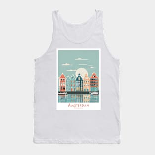 Amsterdam Canal Houses Tank Top